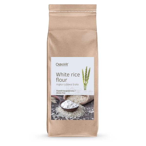 Заменитель питания OstroVit White Rice Flour, 1 кг,  ml, OstroVit. Meal replacement. 