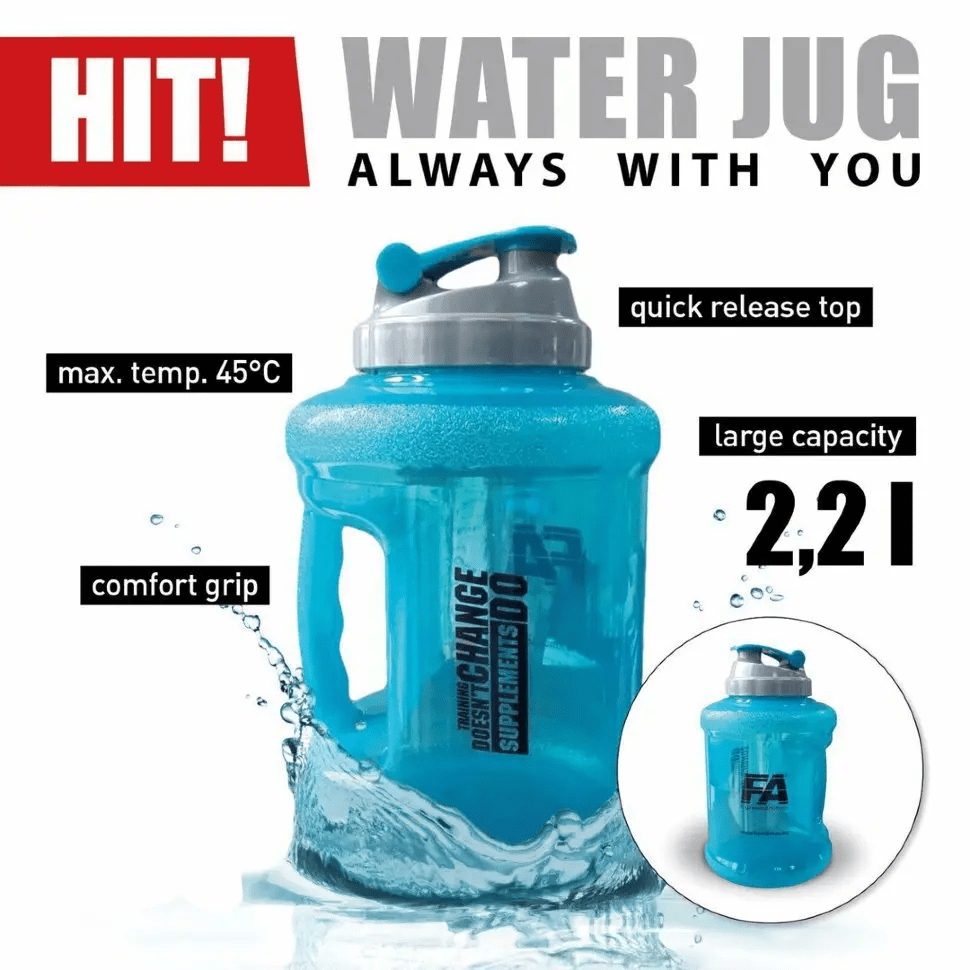 Kevin Levrone  Water jug LEVRONE 2,2L 2200 мл / 0 servings,  мл, Kevin Levrone. Accessories