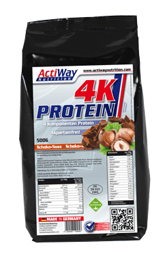 ActiWay Nutrition 4K Protein, , 500 g