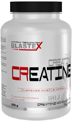 Creatine, 300 g, Blastex. Creatine monohydrate. Mass Gain Energy & Endurance Strength enhancement 