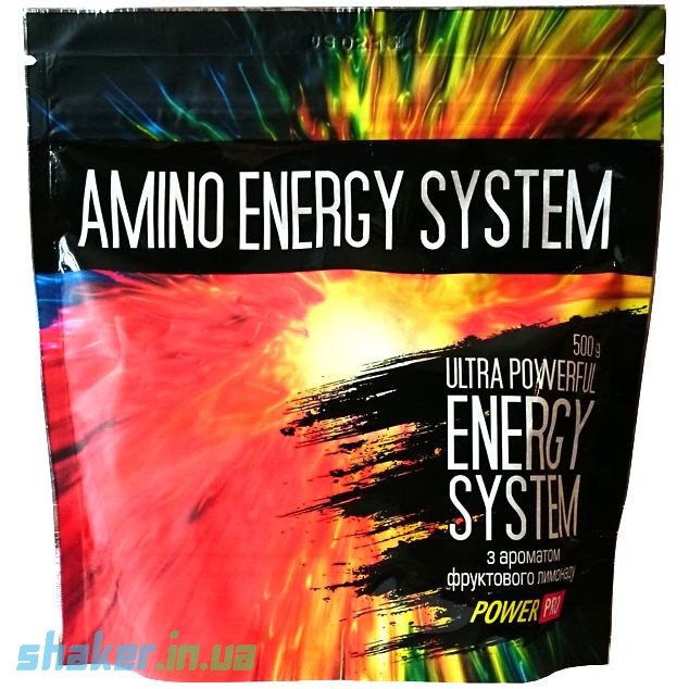 Комплекс аминокислот Power Pro Amino Energy System (500 г) павер про фруктовый лимонад,  мл, Power Pro. Аминокислотные комплексы. 