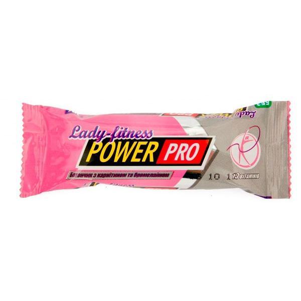 Power Pro Протеиновый батончик Power Pro Protein Bar Lady Fitness 25% (20x50 г) павер про Melon, , 50 