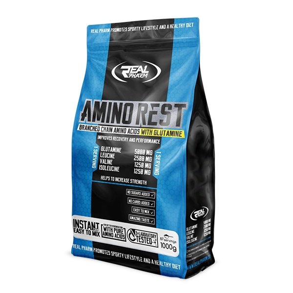 Quest Nutrition Аминокислота Real Pharm Amino Rest, 1 кг Ананас, , 1000  грамм