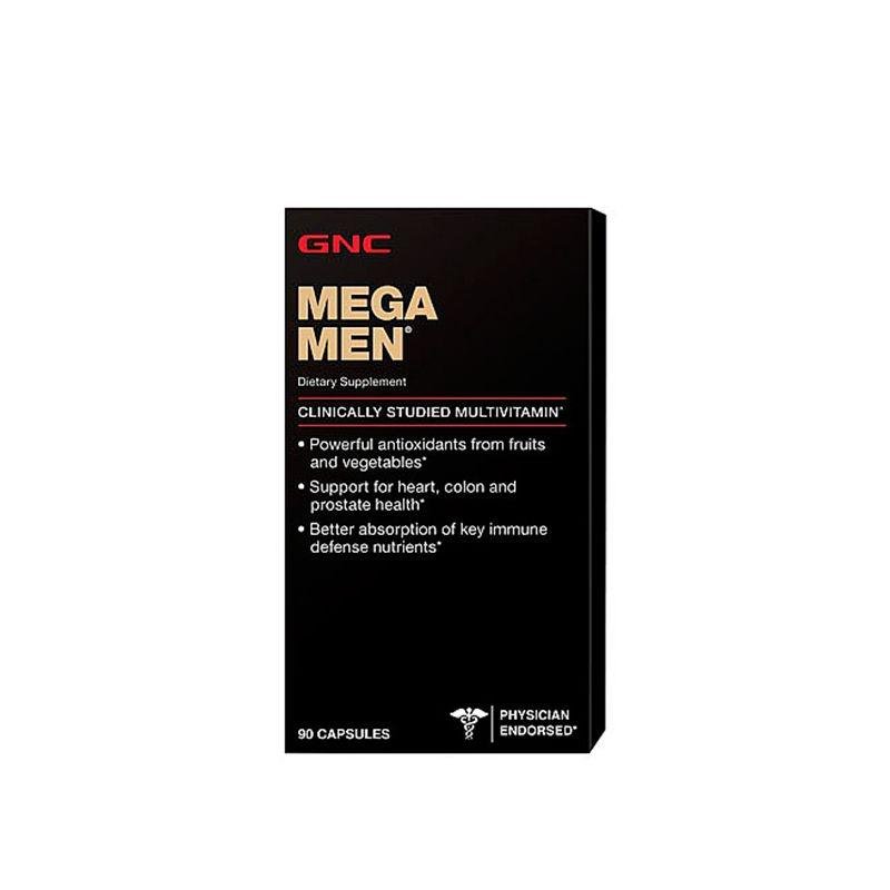 Витамины для мужчин GNC Mega Men (90 таб) мега мен,  мл, GNC. Витамины и минералы