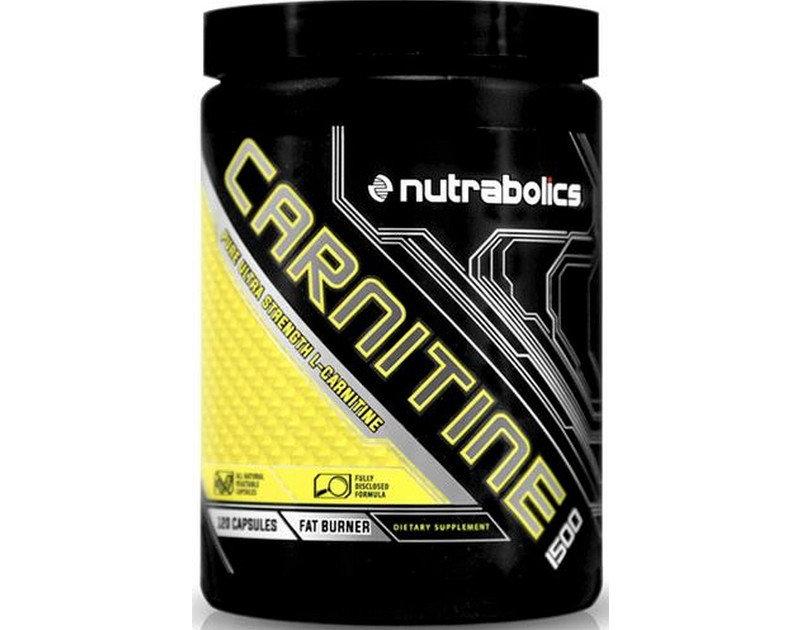 Л-карнитин NutraBolics Carnitine 1500 (120 капс) нутраболик,  мл, Nutrabolics. L-карнитин. Снижение веса Поддержание здоровья Детоксикация Стрессоустойчивость Снижение холестерина Антиоксидантные свойства 