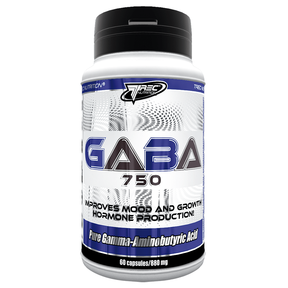 GABA 750, 60 шт, Trec Nutrition. Спец препараты. 