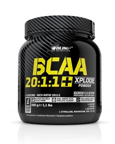 BCAA 20:1:1 Xplode Powder, 500 g, Olimp Labs. BCAA. Weight Loss recovery Anti-catabolic properties Lean muscle mass 