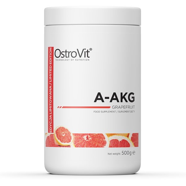 Аминокислота OstroVit A-AKG, 500 грамм - Limited Edition Грейпфрут,  мл, OstroVit. Аминокислоты. 