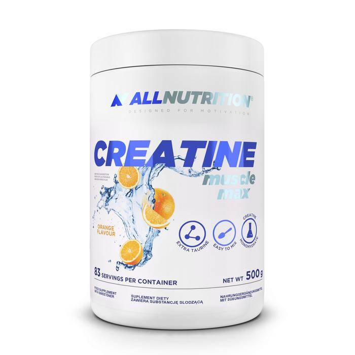 Креатин AllNutrition Creatine Muscle Max, 500 грамм Апельсин,  ml, AllNutrition. Сreatine. Mass Gain Energy & Endurance Strength enhancement 