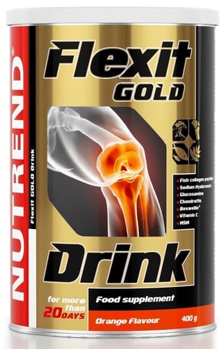 Flexit Gold Drink, 400 g, Nutrend. For joints and ligaments. General Health Ligament and Joint strengthening 