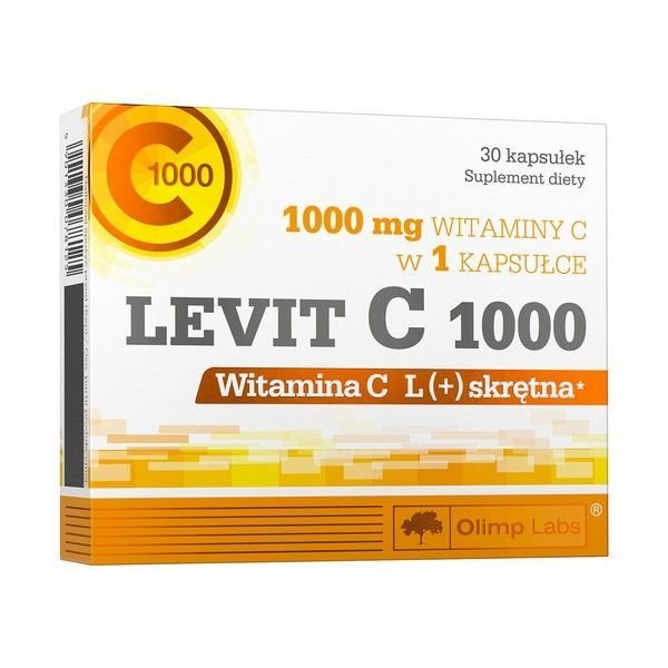 Витамины и минералы Olimp Levit C 1000, 30 капсул,  мл, Olimp Labs. Витамины и минералы. Поддержание здоровья Укрепление иммунитета 