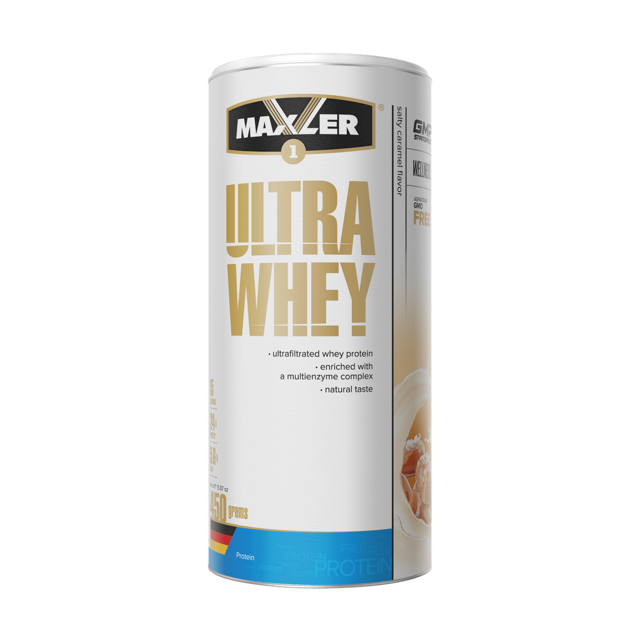 Комплексный протеин Maxler Ultra Whey (450 г) макслер ультра вей salty caramel,  ml, Maxler. Protein Blend. 