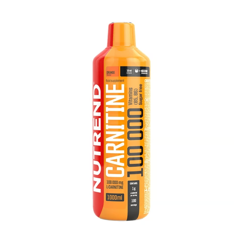 Carnitine 100000 Nutrend 1000 ml Orange,  ml, Nutrend. L-carnitine. Weight Loss General Health Detoxification Stress resistance Lowering cholesterol Antioxidant properties 