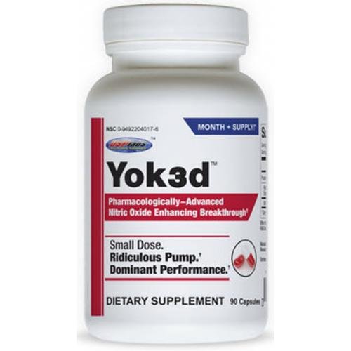 Yok 3D, 120 ml, USP Labs. Arginine. recovery Immunity enhancement Muscle pumping Antioxidant properties Lowering cholesterol Nitric oxide donor 
