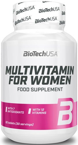 BioTech Multivitamin for Women 60 таб Без вкуса,  ml, BioTech. Vitaminas y minerales. General Health Immunity enhancement 
