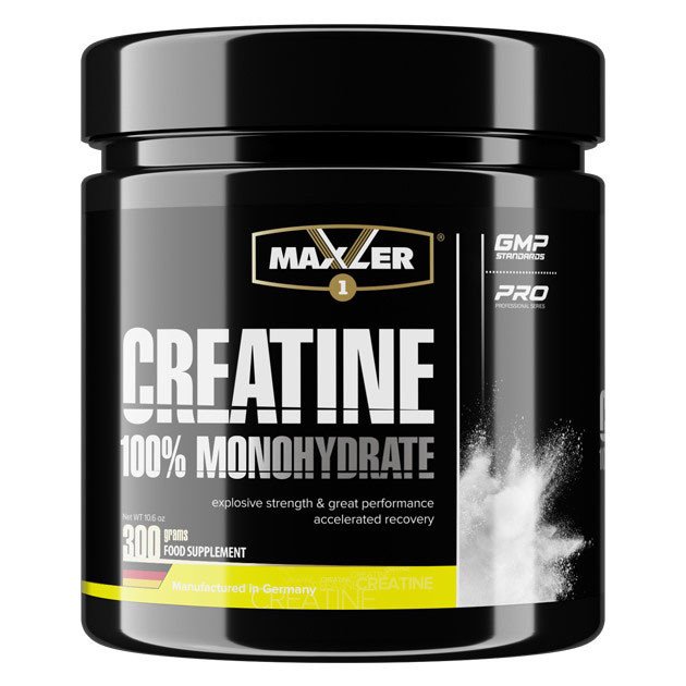 Креатин моногидрат Maxler Creatine Monohydrate 300 грамм,  мл, Maxler. Креатин моногидрат. Набор массы Энергия и выносливость Увеличение силы 