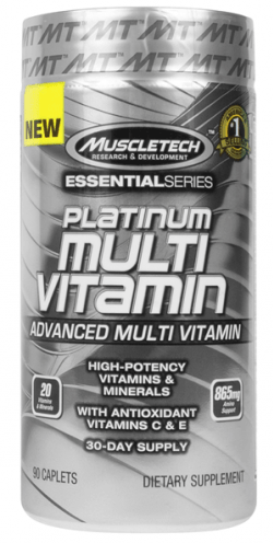 MuscleTech Platinum Multi Vitamin, , 90 шт