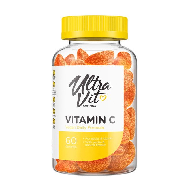Витамин С VP Lab Vitamin C (60 жувачек) вп лаборатори,  мл, VPLab. Витамин C. Поддержание здоровья Укрепление иммунитета 