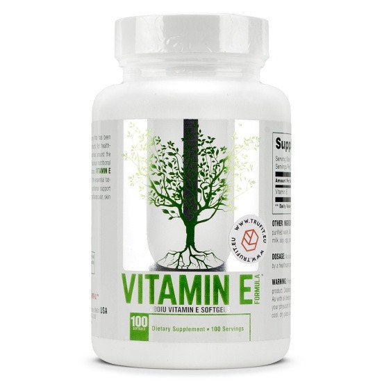 Vitamin E Universal Nutrition 100 caps,  ml, Universal Nutrition. Vitamin E. General Health Antioxidant properties 