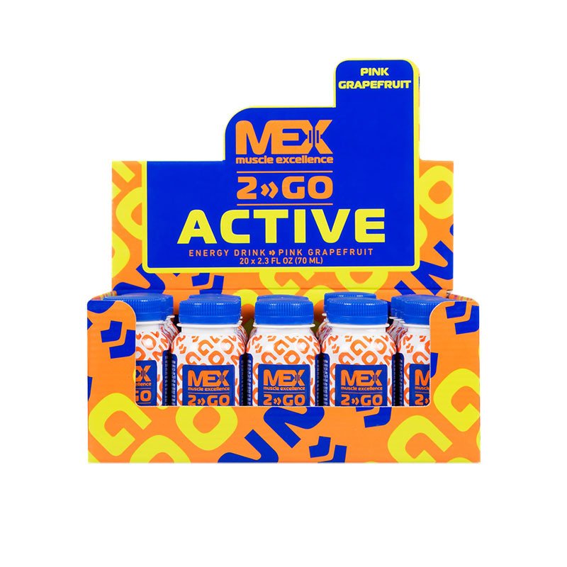 MEX Nutrition Предтреник MEX Nutrition Active Shot (70 мл х 20 шт) мекс актив шот pink grapefruit, , 0.07 