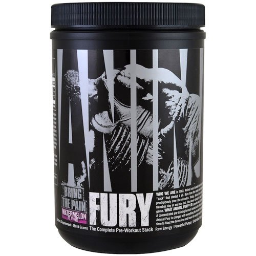 Universal Nutrition Animal Fury 320 г Арбуз,  ml, Universal Nutrition. Pre Entreno. Energy & Endurance 