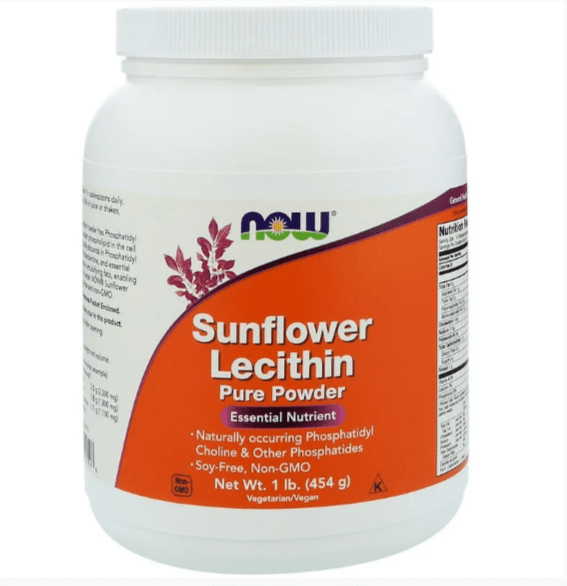 Now Харчова добавка NOW Foods Sunflower Lecithin Pure Powder 454 g, , 454 г