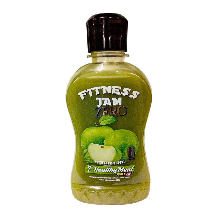 Фитнес джем Power Pro Fitness Jam Zero (200 г) павер про зелене яблуко,  мл, Power Pro. Заменитель питания. 