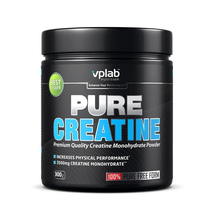Креатин VPLab Pure Creatine, 300 грамм,  мл, VPLab. Креатин. Набор массы Энергия и выносливость Увеличение силы 