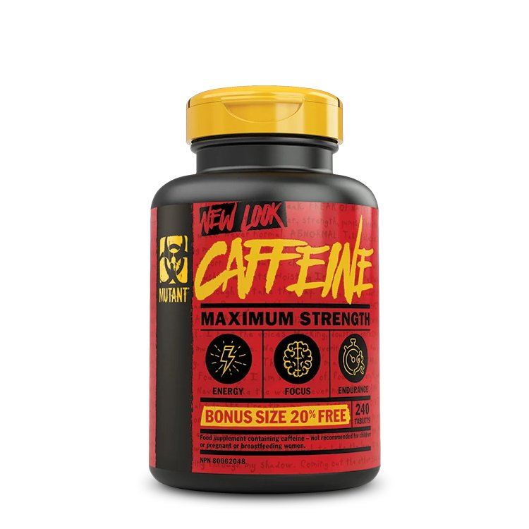 Предтренировочный комплекс Mutant Caffeine, 240 таблеток,  ml, Mutant. Pre Workout. Energy & Endurance 