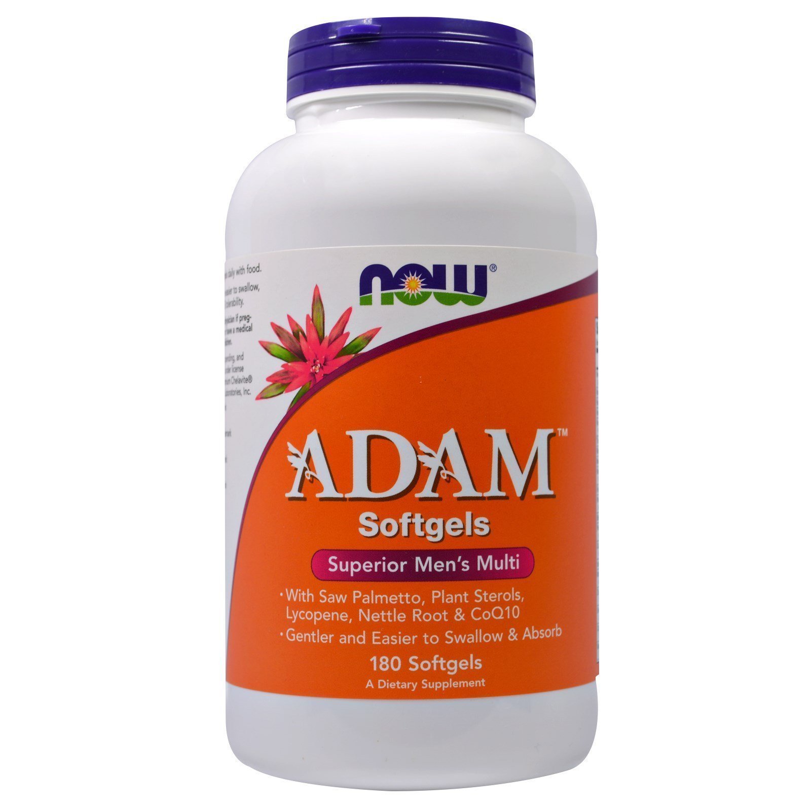 NOW   ADAM Men's Multiple Vitamin 180 шт. / 90 servings,  мл, Now. Витаминно-минеральный комплекс. Поддержание здоровья Укрепление иммунитета 