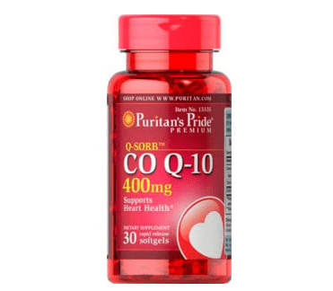 Коэнзим Puritan's Pride CO Q-10 400 mg 30 softgels,  мл, Puritan's Pride. Спец препараты. 