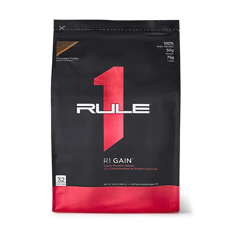 Гейнер для набора массы R1 (Rule One) рул 1 р1 гейн R1 Gain (4,54 кг) рул 1 р1 гейн vanilla crème,  мл, Rule One Proteins. Гейнер. Набор массы Энергия и выносливость Восстановление 