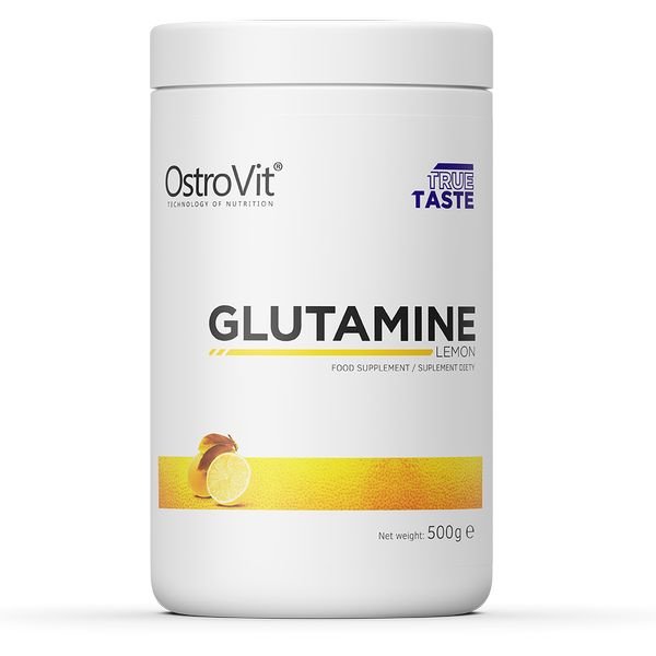 Аминокислота OstroVit Glutamine, 500 грамм Лимон,  ml, OstroVit. Amino Acids. 