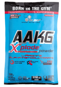 AAKG Xplode, 150 g, Olimp Labs. Arginine. recovery Immunity enhancement Muscle pumping Antioxidant properties Lowering cholesterol Nitric oxide donor 