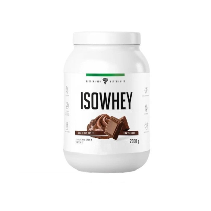 Протеин Trec Nutrition Isowhey, 2 кг Шоколадный крем,  ml, Trec Nutrition. Protein. Mass Gain स्वास्थ्य लाभ Anti-catabolic properties 