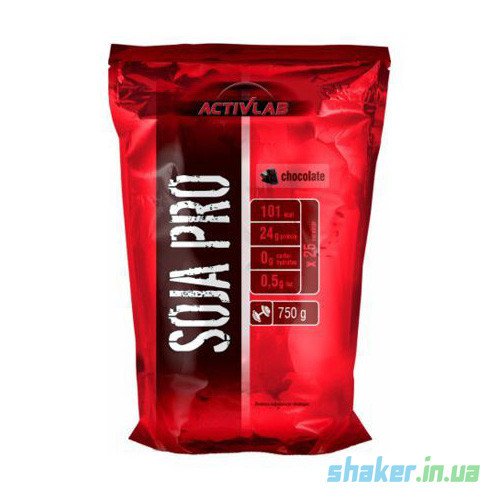 ActivLab Соевый протеин изолят Activlab Soja Pro (750 г) активлаб соя про клубника, , 0.75 