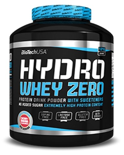 Hydro Whey Zero, 1816 g, BioTech. Whey hydrolyzate. Lean muscle mass Weight Loss recovery Anti-catabolic properties 