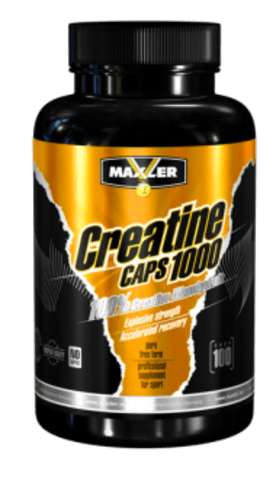 Creatine, 100 pcs, Maxler. Creatine monohydrate. Mass Gain Energy & Endurance Strength enhancement 