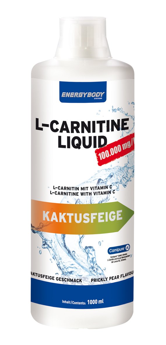 L-Carnitine, 1000 мл, Energybody. L-карнитин. Снижение веса Поддержание здоровья Детоксикация Стрессоустойчивость Снижение холестерина Антиоксидантные свойства 