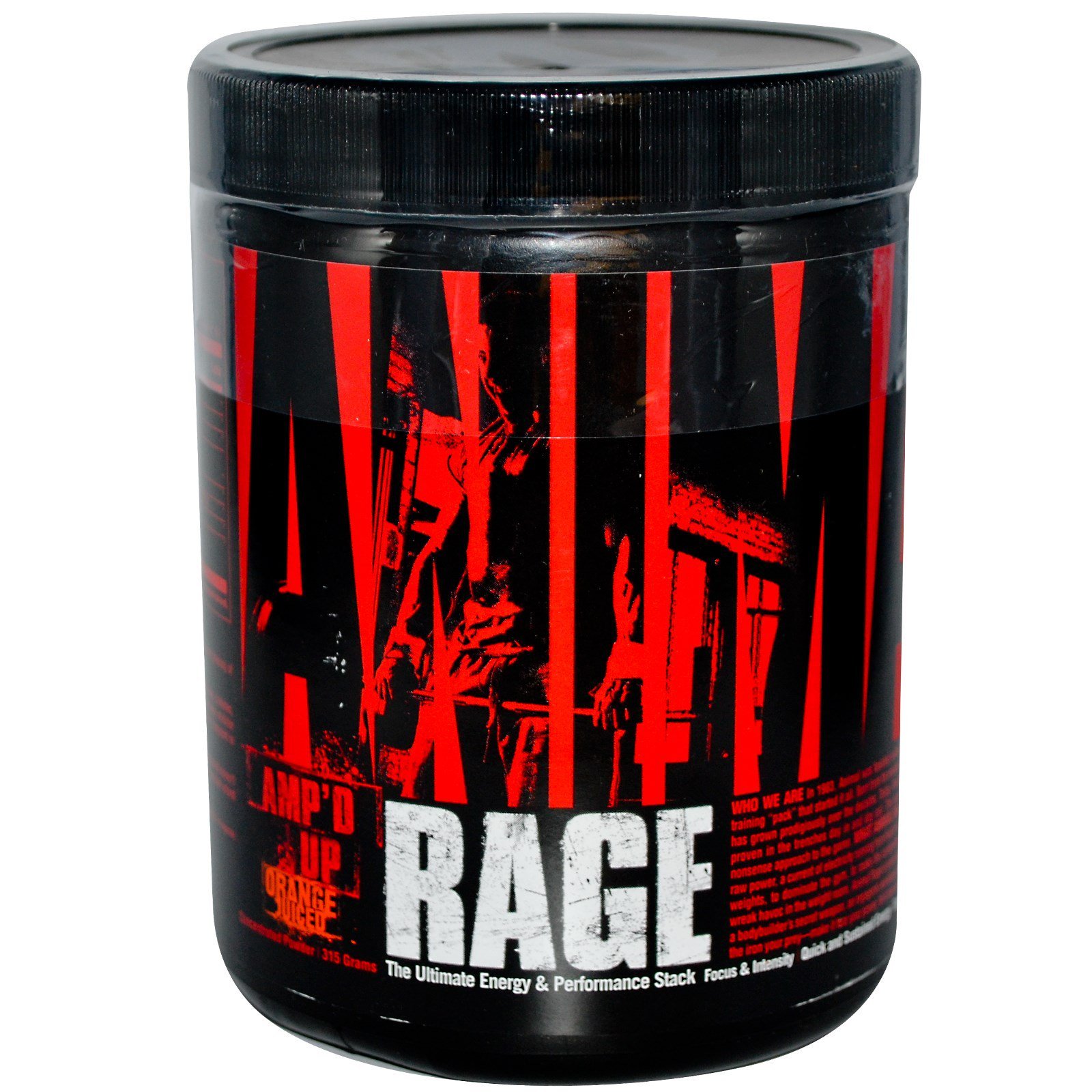 Animal Rage, 315 g, Universal Nutrition. Pre Workout. Energy & Endurance 