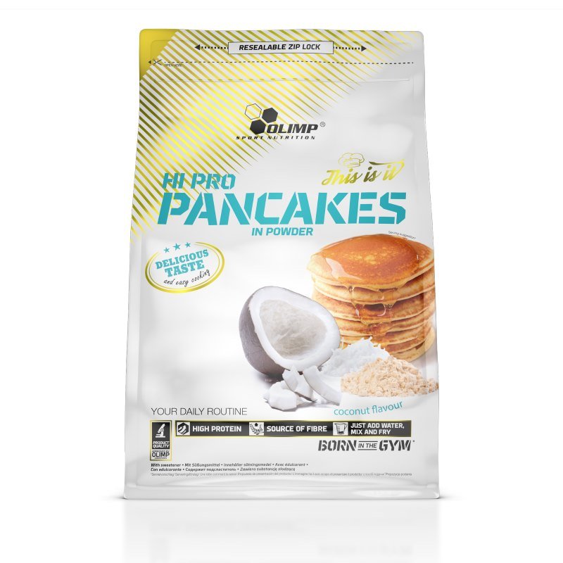 Заменитель питания Olimp Hi Pro Pancakes, 900 грамм Кокос,  ml, Olimp Labs. Meal replacement. 