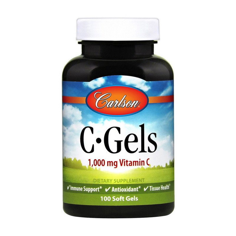 Carlson Labs Витамин C Carlson Labs C-Gels 1000 mg (100 капс) карлсон лаб, , 100 