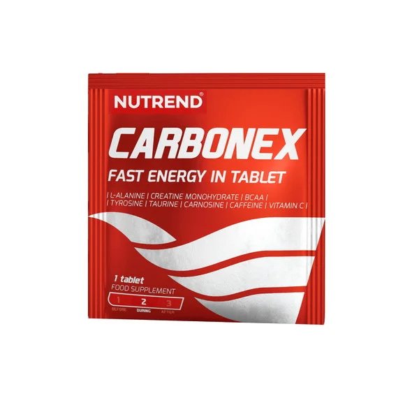Предтренировочный комплекс Nutrend CarboNex, 1 таблетка,  мл, Nutrend. Предтренировочный комплекс. Энергия и выносливость 