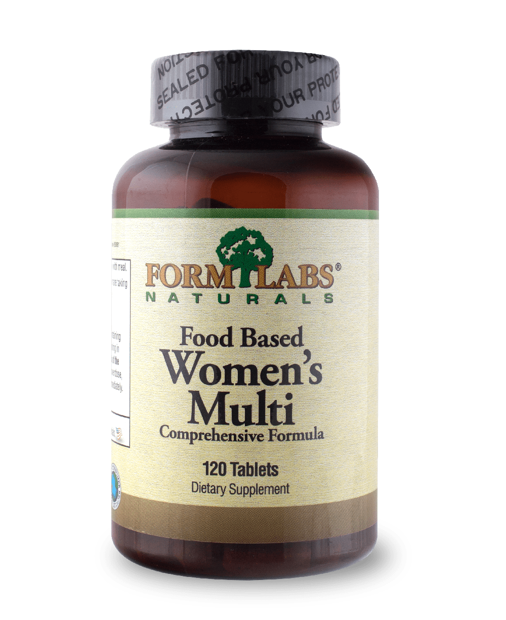 FLN Food Based Women's Multi 120 tab,  ml, Form Labs Naturals. Vitaminas y minerales. General Health Immunity enhancement 