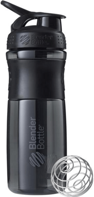 BlenderBottle Шейкер BlenderBottle SportMixer 28 oz / 820 ml Black, , 820 мл