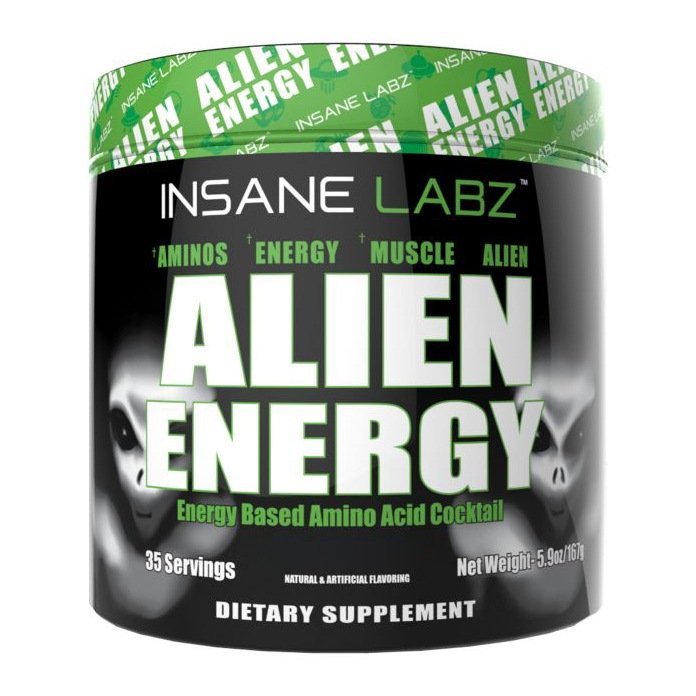 Alien Energy, 167 g, Insane Labz. Energía. Energy & Endurance 