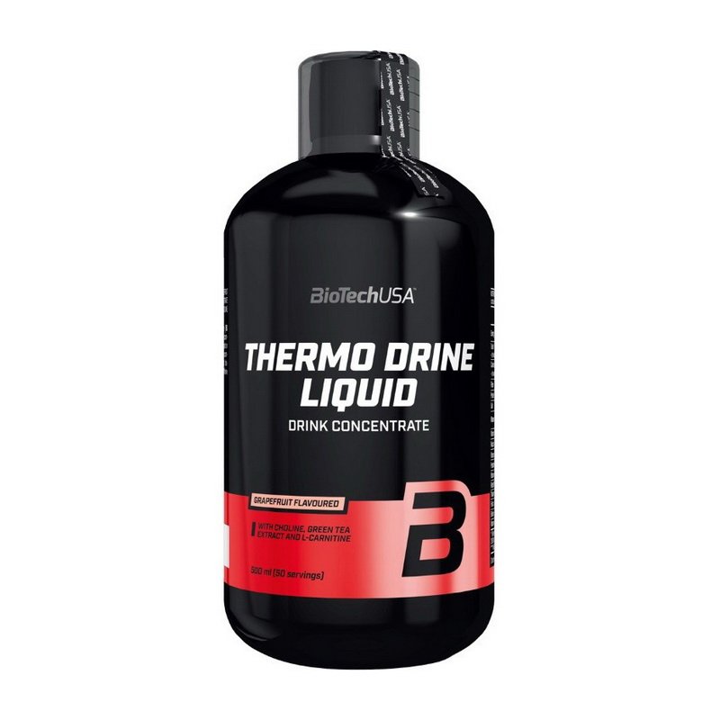 Жиросжигатель BioTech Thermo Drine Liquid, 500 мл - грейпфрут,  мл, BioTech. Жиросжигатель. Снижение веса Сжигание жира 