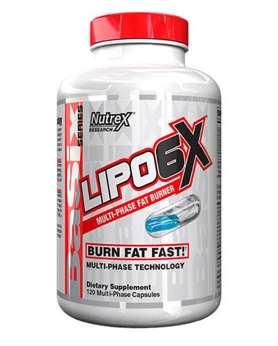 Nutrex Lipo-6X 120 капс Без вкуса,  ml, Nutrex Research. Thermogenic. Weight Loss Fat burning 