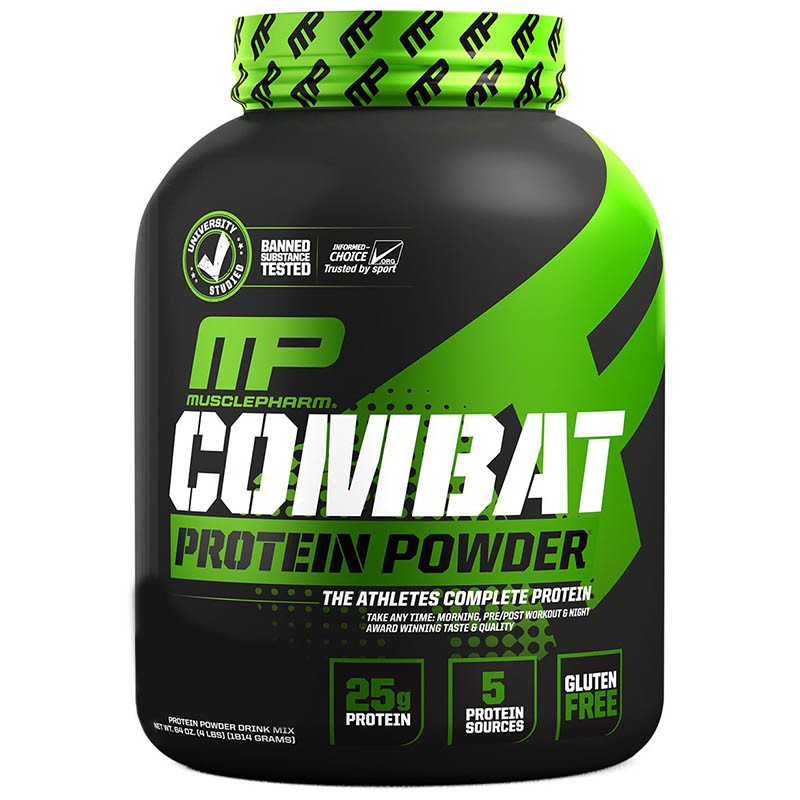 Combat MusclePharm 1.8 кг,  ml, MusclePharm. Protein. Mass Gain recovery Anti-catabolic properties 