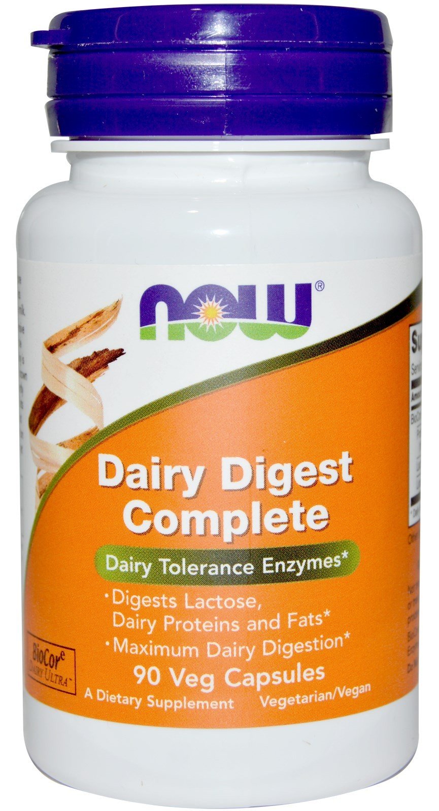 Dairy Digest Complete, 90 piezas, Now. Suplementos especiales. 